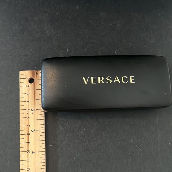Versace Eyeglass Sunglass Case Black Case Only! - Picture 10 of 10